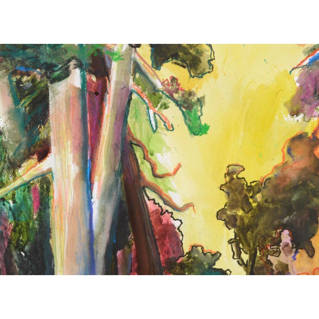 The Blue Cabin - Vertical Landscape by Karen Druker For Sale In Monterey, CA - Image 6 of 6