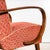 Wood Armchair in Geometric Jacquard Fabric by Jindrich Halabala, 1950s For Sale - Image 7 of 12