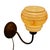 Art deco style lamp. Can be used as a night or bedside lamp. The lamp has been rewired and fitted with a plug and switch....