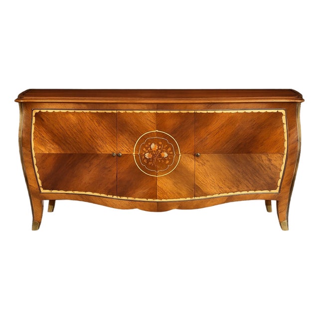 French Art Deco Buffet, Sideboard or Credenza in the Style of Gaston Poisson For Sale