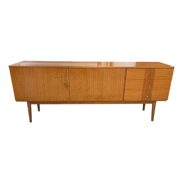 Mid-Century Walnut Sideboard, Germany, 1960s For Sale