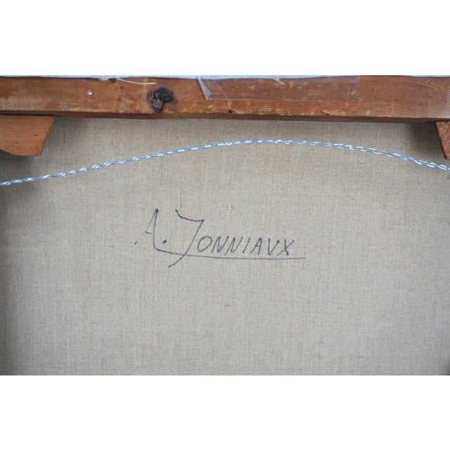 1950s Mid Century Portrait of a San Francisco Lady by Alfred Jonniaux For Sale - Image 5 of 6