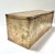 Vintage Brass Box Hammered Repoussé Slipper Box For Sale - Image 4 of 11