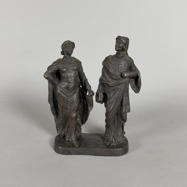 A work of exceptional rarity and artistic value, dating back to the early 19th century. This is a superbly crafted bronze...