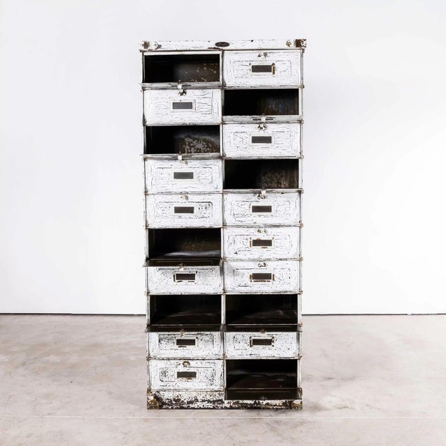 White Styrofoam Folding Cabinet from Forge De Strasbourg, 1930s For Sale - Image 8 of 14
