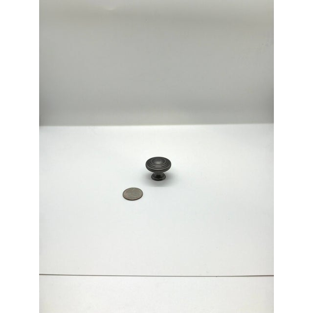 Henredon Henredon Knob Pewter Finish For Sale - Image 4 of 4