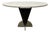 Stanley J Friedman Arrowhead Dining Table With Custom Travertine Top for Brueton For Sale
