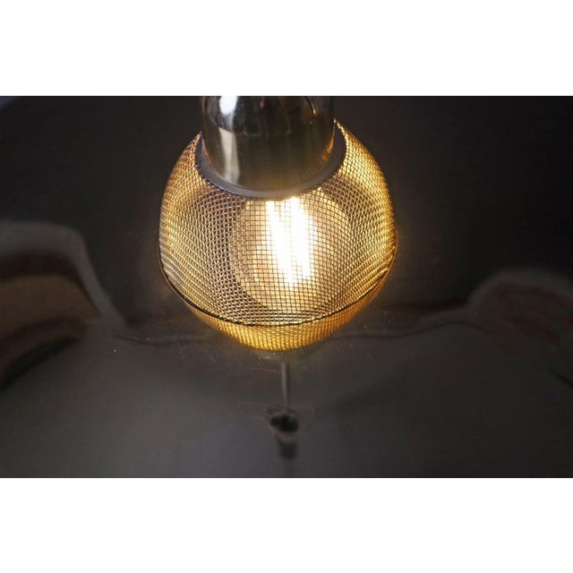 Metal Messing Wire Pendant, 1980s For Sale - Image 7 of 15