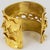 Mercedes Robirosa Gilded Baroque Cuff Bracelet with Carving For Sale In Atlanta - Image 6 of 8