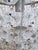 Vintage Hollywood Regency Reeded Tiered Crystal Basket Chandelier For Sale In New York - Image 6 of 9