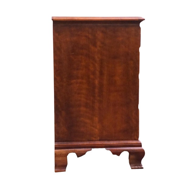 Henredon Furniture Solid Mahogany Traditional Style 63" Double Dresser 5500-01 For Sale - Image 12 of 13