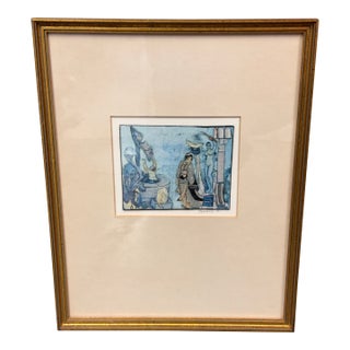Christine Peirano “Kimono Series #9” Collage, Framed For Sale