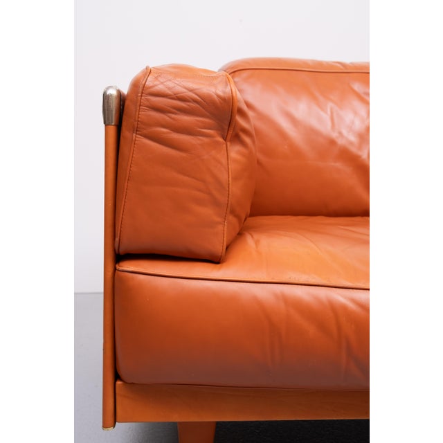 Leather Sofa by Pierluigi Cerri for Poltrona Frau, 1980s For Sale - Image 17 of 18