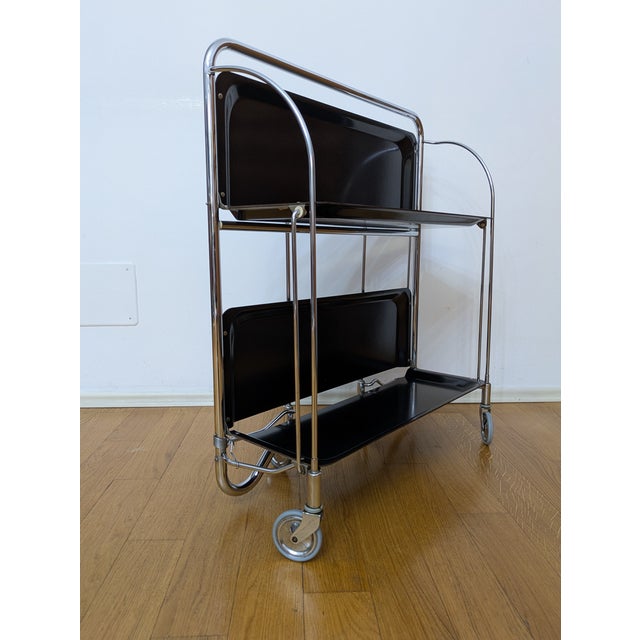 Plastic German Service Trolley from Gerlinol, 1970s For Sale - Image 7 of 10