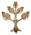 Mid Century Modern Sculptural Bronze Tree Candle Holder For Sale