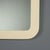 Glass Mirror with White Frame,1970s For Sale - Image 7 of 10