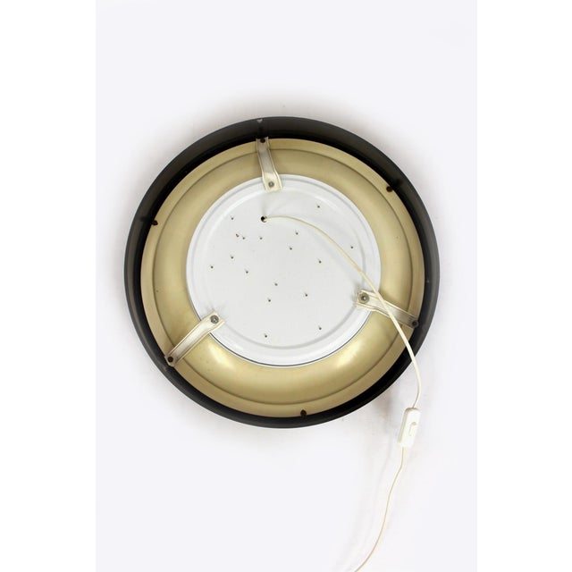 Bakelite Station Clock Wall Lamp from Pragotron, 1950s For Sale - Image 11 of 18