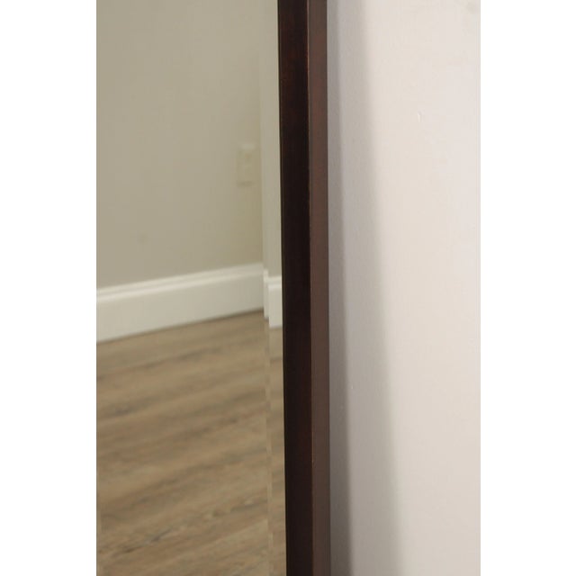 Wood Drexel Heritage Chinoiserie Carved 'Connoisseur' Trifold Dresser Mirror For Sale - Image 7 of 12