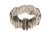 Vintage Sterling Silver Modernist Sculptural Cuff Bracelet, 1960's For Sale In Miami - Image 6 of 14
