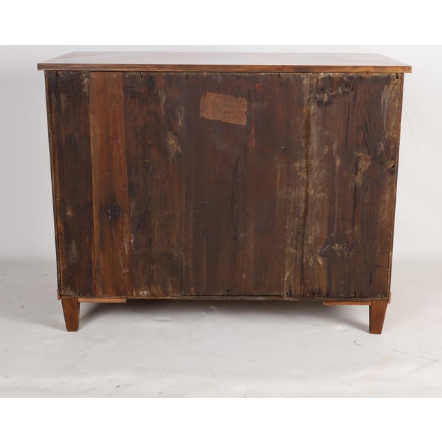Antique Biedermeier Chest of Drawers in Applewood, 1820 For Sale - Image 9 of 13