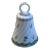 Vintage Porcelain Hand Painted Table Bell For Sale