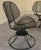 Set of Four Homecrest “Casino” Swivel Rocker Chairs With Lazy Susan Table, Circa 1963-1966, Attributed For Sale - Image 12 of 16