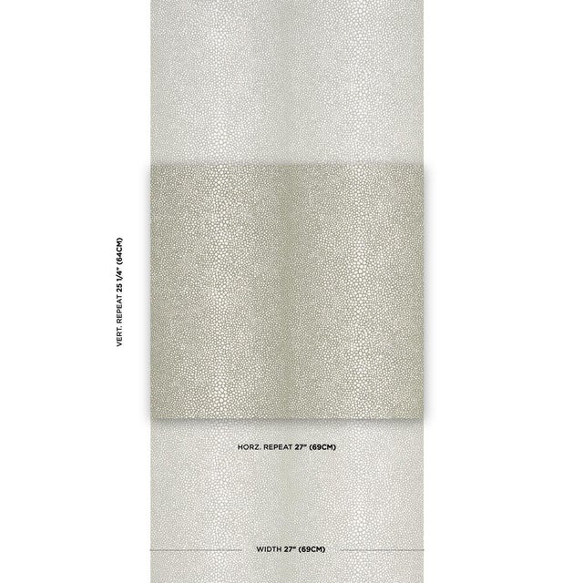 Celerie Kemble offers a fresh take on a familiar motif with Fickle Texture, an enlarged version of a classic shagreen....