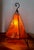 Contemporary 14" Orange Moroccan Traditional Henna Lamp For Sale - Image 4 of 6