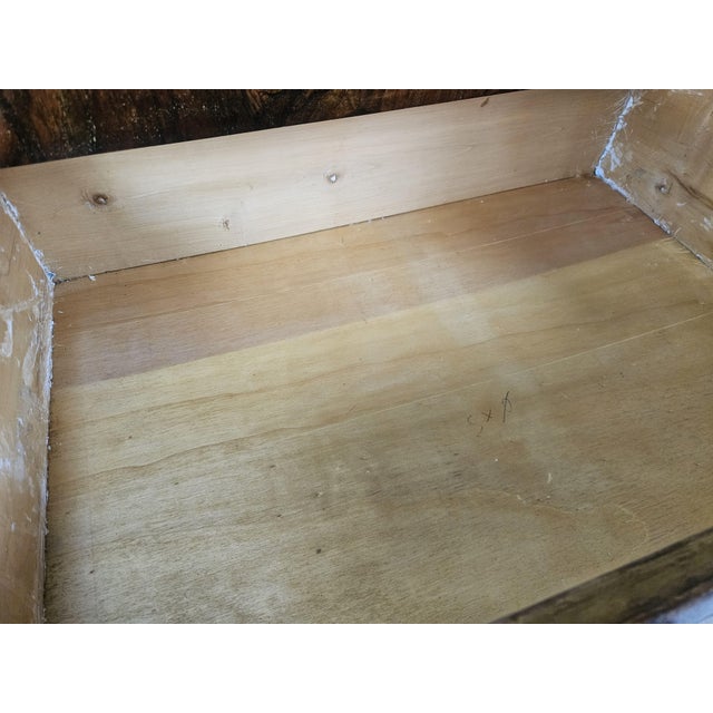 Vintage Chest of Drawers with Glass Top, 1950 For Sale - Image 17 of 18