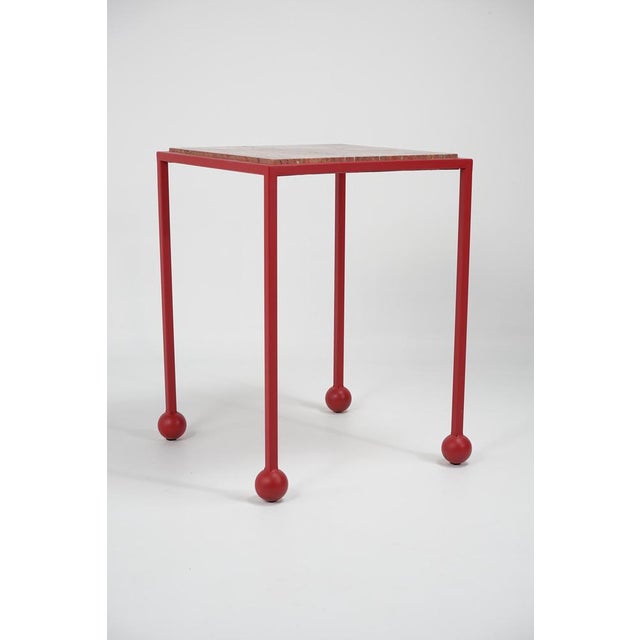 Early 21st Century Orbit Side Table by Nicola Di Froscia For Sale - Image 5 of 6