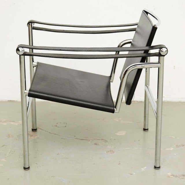 LC1 Armchairs by Jeanneret and Perriand, Set of 4 For Sale - Image 10 of 18