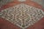 Persian 1880s Ivory Salmon Diamond Antique Persian Bakshaiesh Rug 15' X 18' Knotted Pile Wool Carpet For Sale - Image 3 of 12