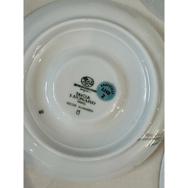 1980s Alhambra by Hutschenreuther Tavola Leonard Paris 23-Piece Tea Set For Sale - Image 10 of 12