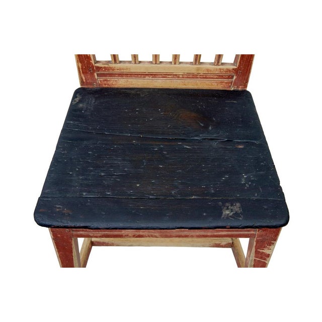 Painted Pine Harlequin Dining Chairs, 1860, Set of 6 For Sale - Image 13 of 15