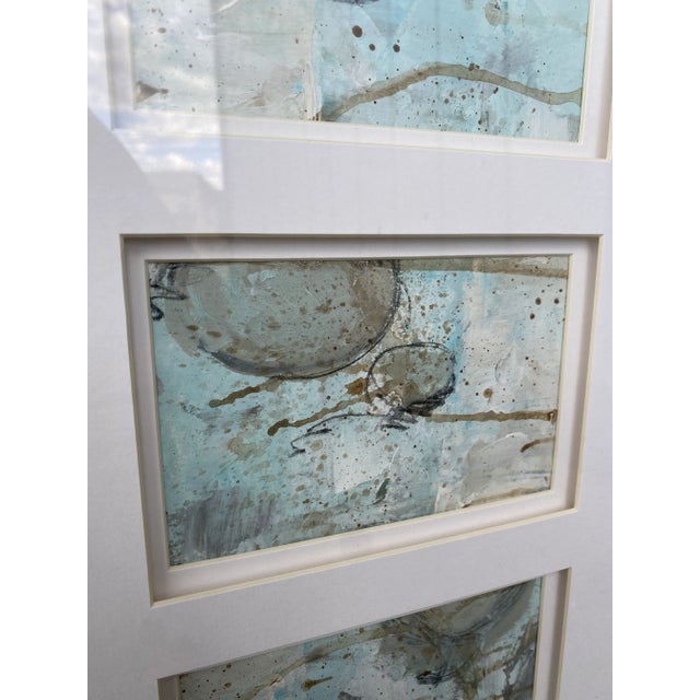 Trio of Original Mixed-Media Paintings For Sale - Image 4 of 12