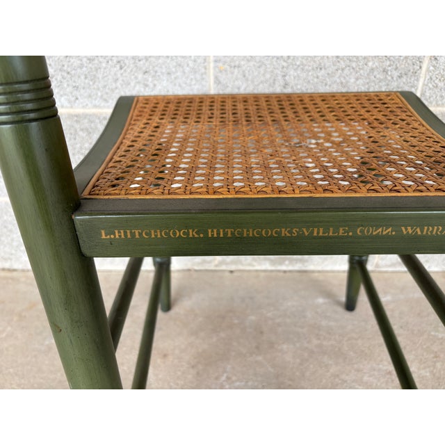 (B) - Hitchcock Limited Edition Thomas Jefferson's Monticello Chair For Sale - Image 11 of 11