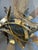 Vintage Brutalist Metal Wall Sculpture For Sale - Image 4 of 11