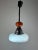 Italian Extendable Hanging Lamp in Ceramic and Glass, 1970s For Sale - Image 11 of 11