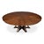 Transitional Round Jupe Dining Table, Large – Warm Brown Oak For Sale - Image 9 of 12