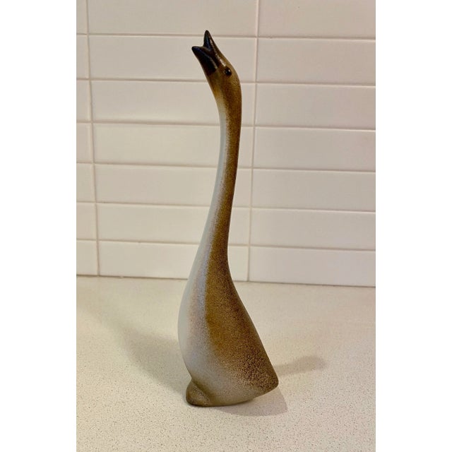 Large Vintage Late 20th Century Howard Pierce Porcelain Goose For Sale In Los Angeles - Image 6 of 8