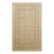 9x12 Jasmine Alluring Beige Solid Open Modern Handmade Wool Carpet Rug For Sale