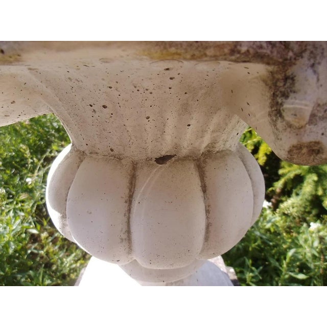 Mid-Century Cast Stone Fruit Basket, 1960s For Sale - Image 11 of 12