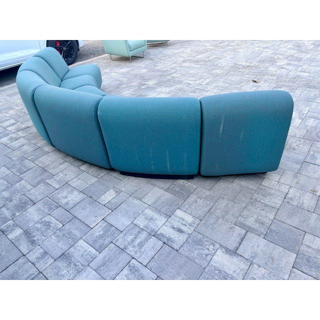 1970s 1970’s Tappo Modular Sectional Sofa by John Mascheroni for Vecta For Sale - Image 5 of 6
