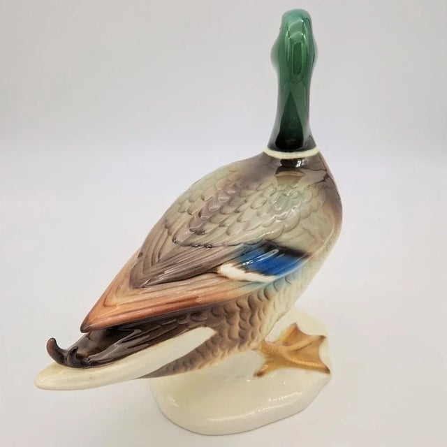 Large Vintage Duck in Porcelain from Göbel, 1970s For Sale - Image 9 of 12