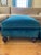 2020s Oversized Custom Evergreen Velvet Ottoman For Sale - Image 5 of 6