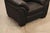 Italsofa Contemporary Black Leather Club Chair For Sale - Image 11 of 18