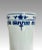 Wood Large Chinese Artist Signed Blue and White Porcelain Floor Vase, Mountains, Lakes & Waterfalls (Shan Shui) Landscapes, For Sale - Image 7 of 16