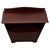 Antique English Edwardian Mahogany Bookcase For Sale - Image 5 of 12