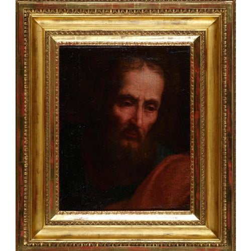 Italian School Artist, Apostle, 1600s, Oil on Canvas, Framed For Sale - Image 5 of 6