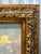 Large Vintage Signed Harbor Scene Painting For Sale - Image 10 of 13